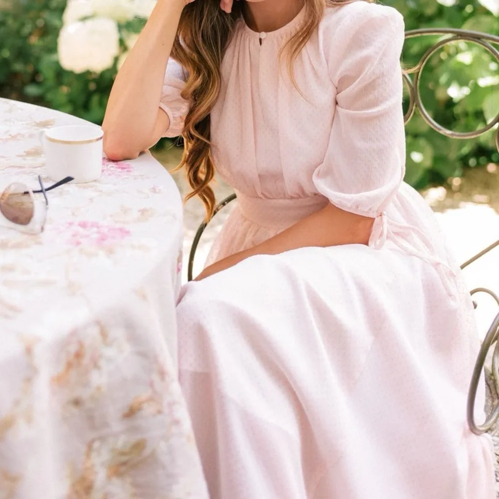Gal Meets Glam Blush Pink Dress - Picture 3 of 7